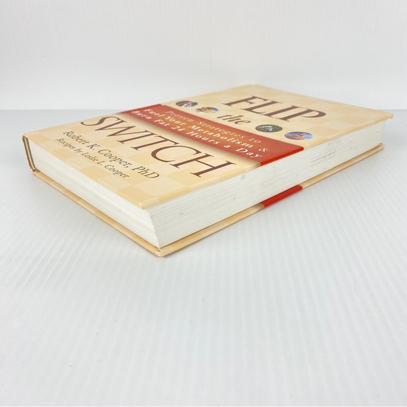 Flip the Switch Weight Loss Book by Robert K Cooper Hardcover with Recipes - Picture 4 of 13